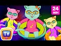 Download Three Little Kittens Went To The Swimming Pool and Many More Nursery Rhymes by Cutians | ChuChu TV mp4 3gp mp3 videos - waplic
