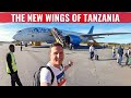 The WORLD's FIRST AIR TANZANIA 787 DREAMLINER REVIEW in BUSINESS CLASS!