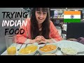 Trying Indian Food