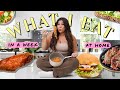 WHAT I EAT IN A WEEK AT HOME!!