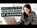 The 9 Best Tips for Your First Month of Blogging I Wish I Knew