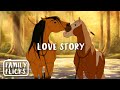 The Love Story Of Spirit And Rain | Spirit: Stallion of the Cimarron (2002) | Family Flicks