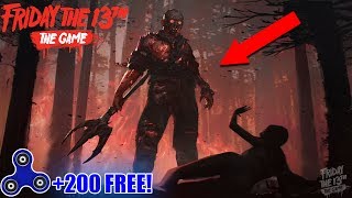 RAREST JASON SKIN! & Fidget Spinner Give Away Every 10 Minutes | Friday the 13th Game