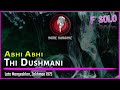 Abhi Abhi Thi Dushmani | F Solo - Lata Mangeshkar, Zakhmee 1975 (Home Karaoke)