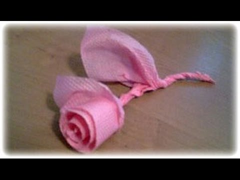 Розы из салфеток бумажных Розы из салфеток бумажных