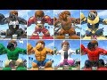 Curt Connors Perform Lizard Transform Animation w/All Big-Fig Characters in LEGO Marvel Super Heroes