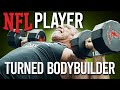 310lbs NFL Giant Gets Humbled By Tiny Weights In A Full Push Workout!