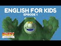 Learn English For Kids. Muzzy In Gondoland - Ep 1 of 12 English lessons for kids by the BBC's Muzzy