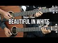 Beautiful In White - Shane Filan | EASY Guitar Tutorial - Guitar Lessons