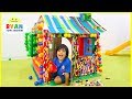 Download Pretend Play Lego and Color Balls PlayHouse Box Fort with Ryan ToysReview!!! mp4 3gp mp3 videos - waplic