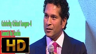Celebrity Cricket League 4 Launch By Sachin