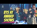 BTS being BTS at Award Shows