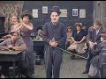 Charlie Chaplin - Caught in a Cabaret (1914) - color