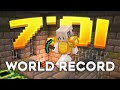 MINECRAFT SPEEDRUN WORLD RECORD (7:01)
