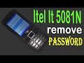 How to remove password on Itel It 5081N