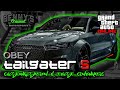 Obey TAILGATER S 🇩🇪 (Audi RS3 Sedan) Customisation & Test Cinematic GTA Online