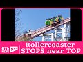 Rollercoaster stops near top at Hokkaido’s amusement park