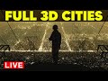 Create a Sprawling 3D CITY without Blowing up your Computer!!
