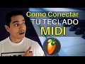 🎹Como Usar TECLADO MIDI en FL STUDIO | Configurar teclado Midi