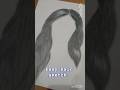 easy hair sketch ✏️for beginners #sketch #shorts #viral #hair #hairsketch #drawing #artist #artwork