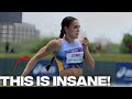 What Abby Steiner Just Did in This Race is Actually INSANE!!