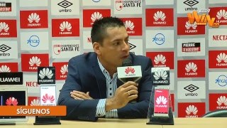 ¡En vivo! Habla Héctor Cárdenas, DT de Cali, tras la derrota frente a Santa Fe