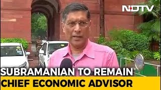 Chief Economic Adviser Arvind Subramanian