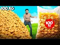 100 Kg Potatoes = How Much Chips ? | कितने चिप्स बनेंगे ? - Profit Or Loss ?