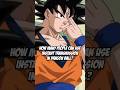 How many people can use Instant Transmission? #dbz #shorts #recommended