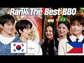 Which Country Has The Best BBQ? l Brazil, India, The Philppines, Korea, The UK l Rank It l FT. 8TURN