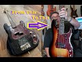 1971 Fender Precision Bass Gets Restored Back to Life!!!