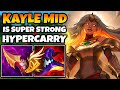 Melt entire teams with KAYLE MID. She is extremely strong right now!