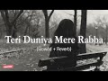 Teri Duniya Mere Rabba {slowed + reverb}|Sahir Ali Bagga|Deep_song05