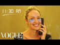 How Top Model Candice Swanepoel Gets Runway Ready | Diary of a Model | Vogue