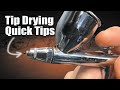 Airbrush Tip Drying | Easy Tips