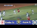 🔴Simba Sc Vs Azam Fc (1 - 0) | Final Ya Kombe La Muungano