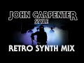 2.5 Hour John Carpenter Style Retro Synth MIX // Royalty Free Copyright Safe Music