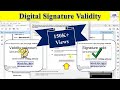 Digital Signature Validate in PDF/Unknown Signature Error in PDF