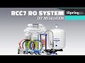 Installation | iSpring RCC7 Reverse Osmosis Water Filter System