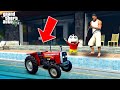 Shinchan Franklin Buying Mini Tractor GTA V -  Franklin Nobita Making House For Chop