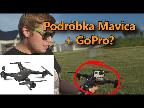 Podróbka Mavica która uniesie GoPro TIANQU visuo XS809W Dron