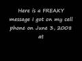 Download Scary cell phone voice message