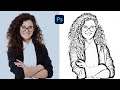 How to Transform Photo into Pencil sketch in Photoshop | Pencil Sketch | Line Art | Quick & Easy