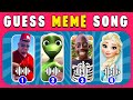 🎵🔥Guess Meme & Who's Singing 🎤 | MrBeast, Elsa,Tenge | quiz challenge 2024