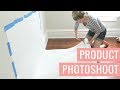 At-Home Product Photography Photoshoot Behind The Scenes | Vlog