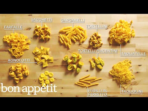 How to Make 29 Handmade Pasta Shapes With 4 Types of Dough Handcrafted Bon Appétit