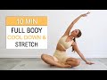 10 Min Full Body Stretching After Every Workout | Cool Down for Flexibility + Relaxation | No Repeat