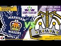 Telus Cup | U18 AAA Markham Waxers vs Brandon Wheat Kings | April 26, 2024
