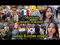 INDIAN KOREAN COUPLE living in Mexico 🇲🇽 | shopping in Mexico people reaction 😩