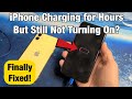 iPhone X/XS/XR/11/12/13/14: Won't Turn On While Charging for Long Time?